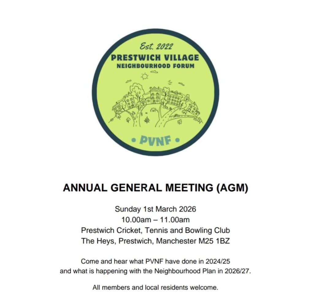 PVNF Annual General Meeting 1st March 2026